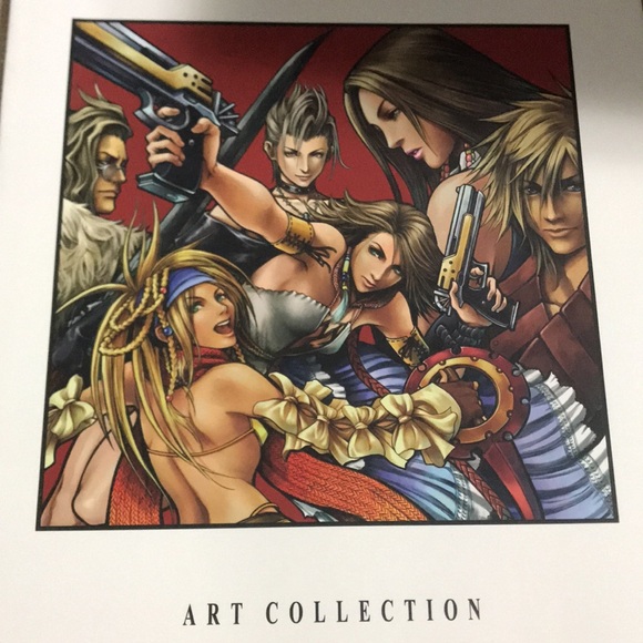 VINTAGE 2003 FINAL FANTASY X & X-2 ART COLLECTION BOOK - Picture 4 of 8